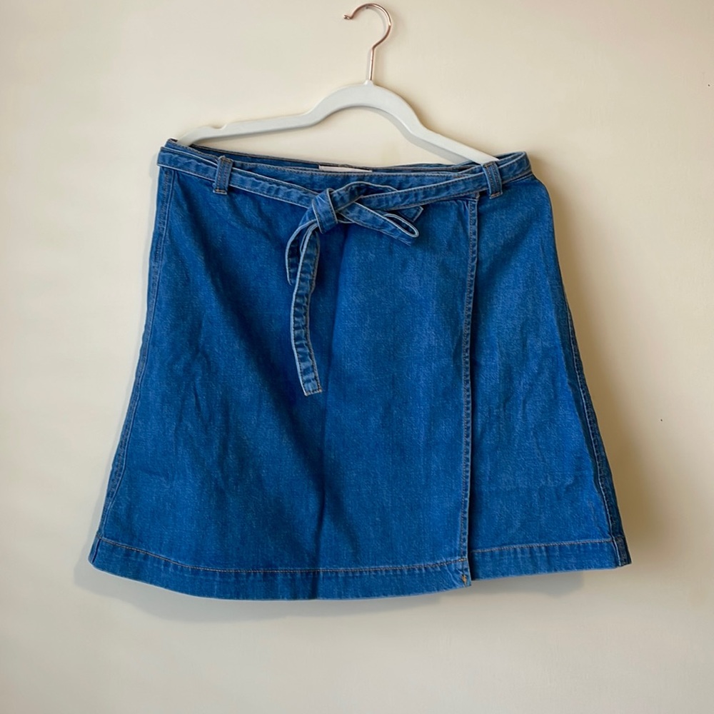 Gap - Jean Wrap Skirt